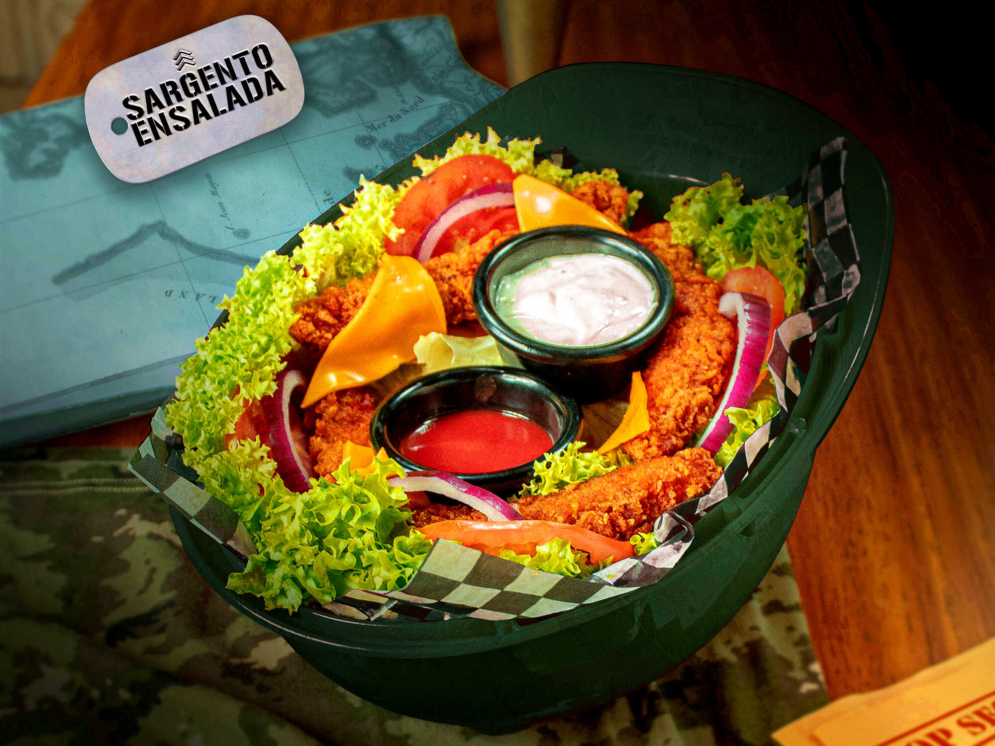 Sargento Ensalada Maya