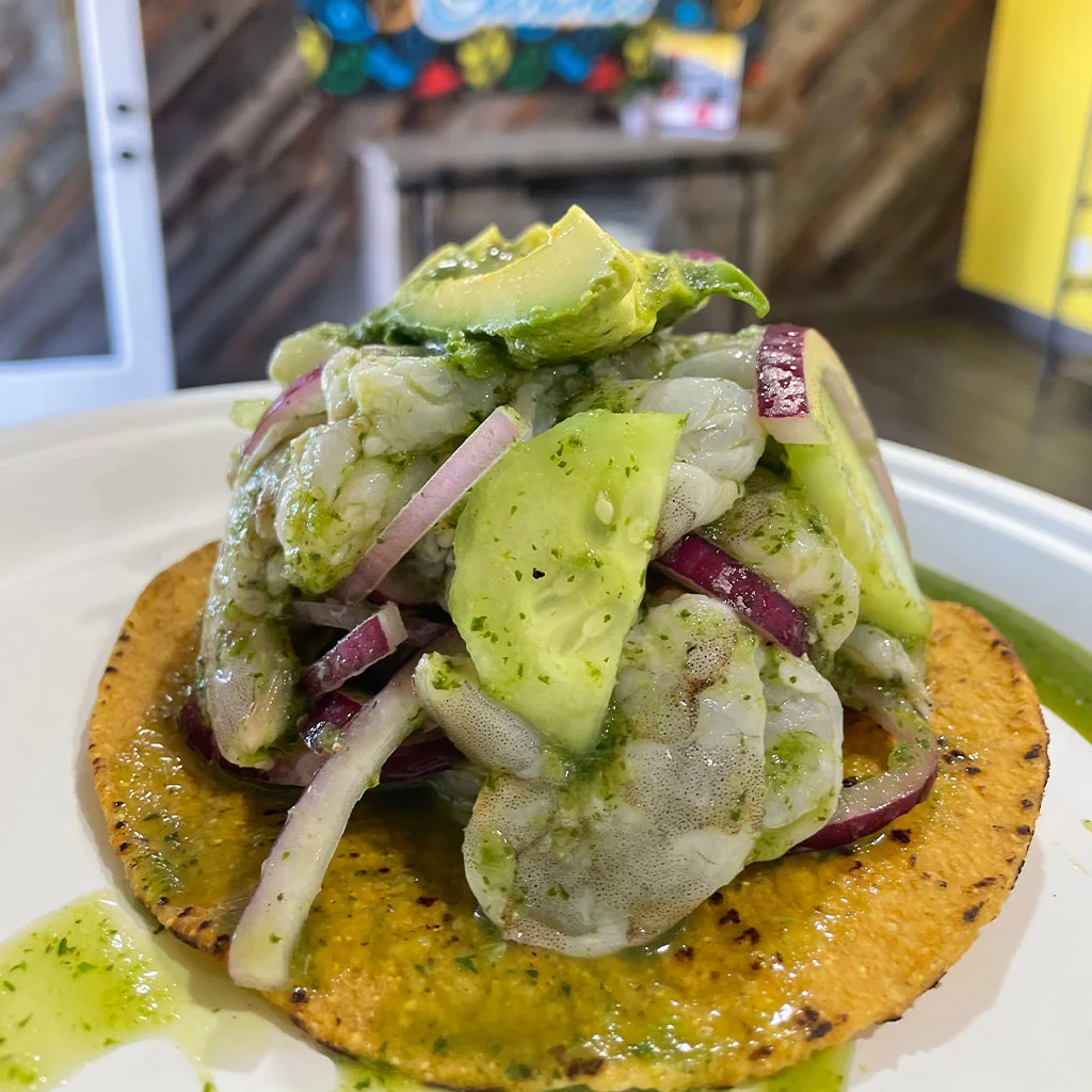 Tostada de Aguachile