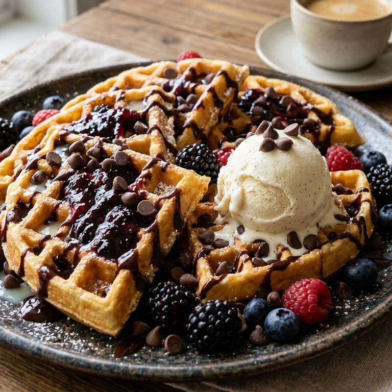 WAFFLES ESPECIALES MONCHOSOS