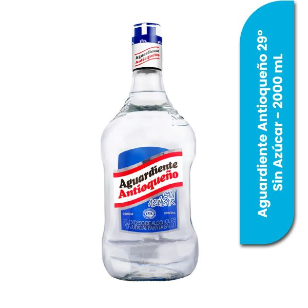 Aguardiente Antioqueño Sin Azucar Garrafa