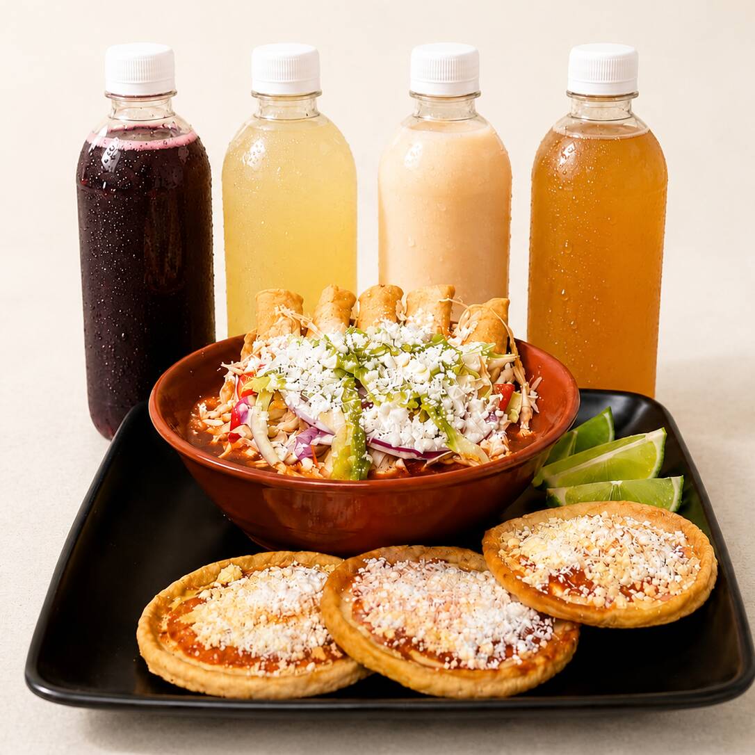 Combo Bien Servido Con Agua