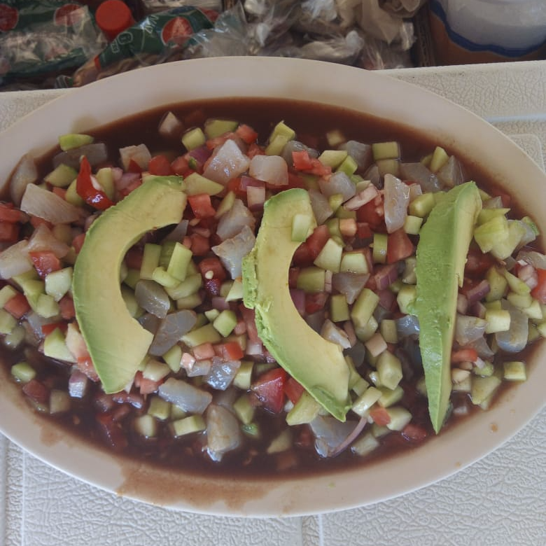 Ceviche de Pescado (lobina)