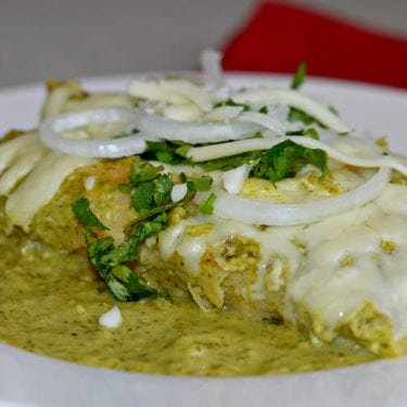 Enchiladas Verdes Sencillas