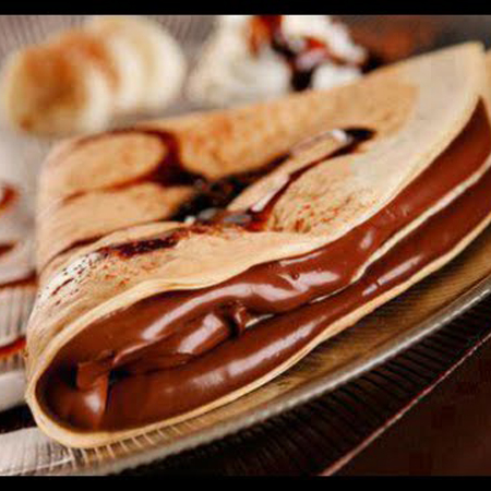 Crepas de Nutella con Nuez 3 pzas.