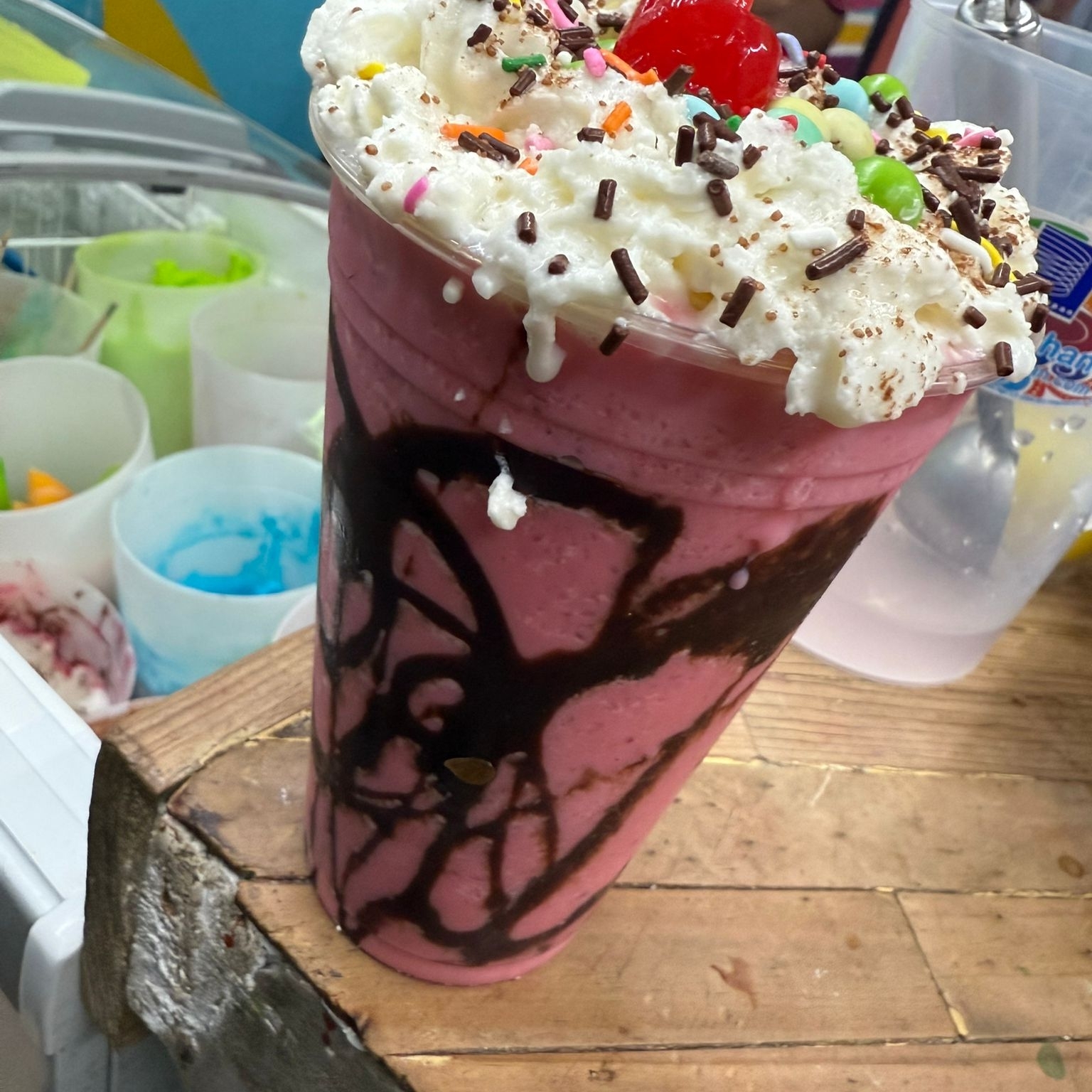 Malteada de Fresa