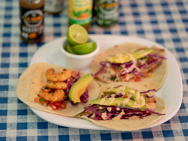 Taco de Camarón al Mojo