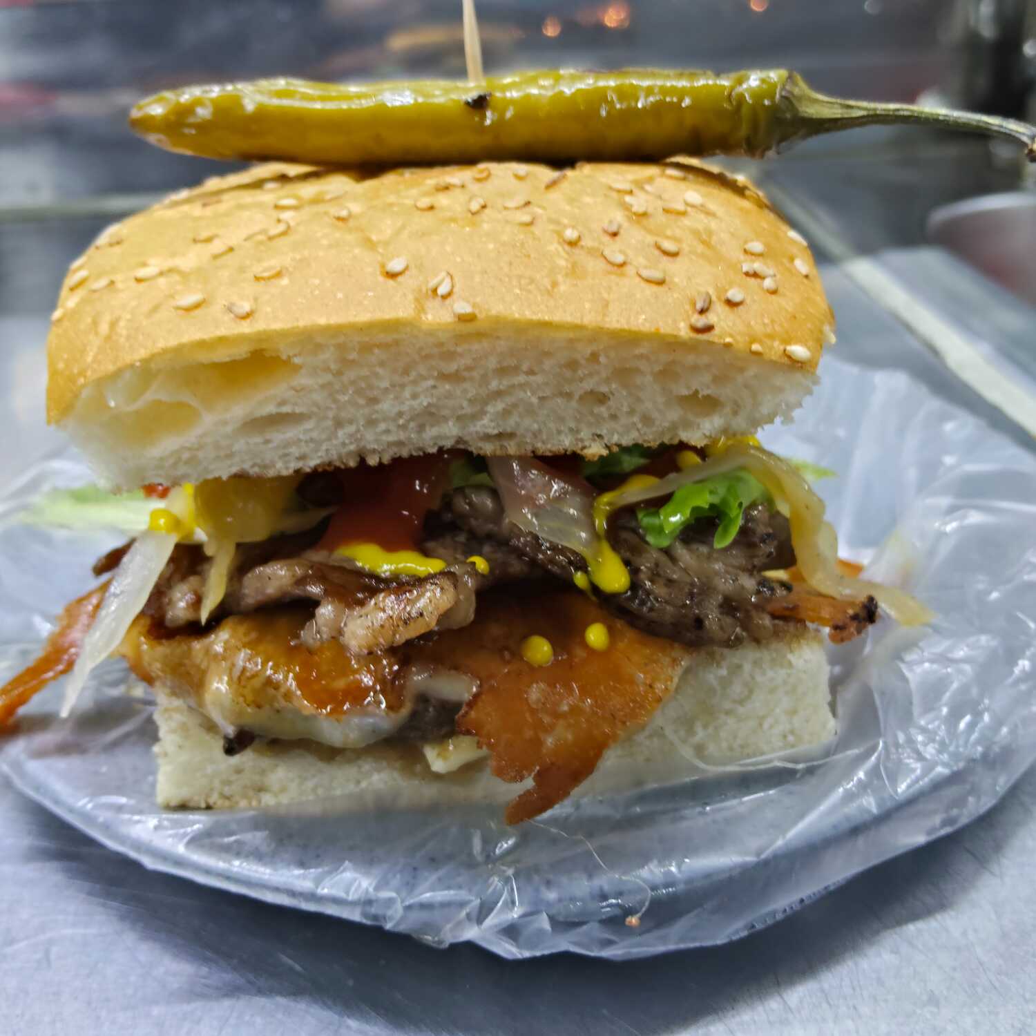 Hamburgesa Las Brazzas