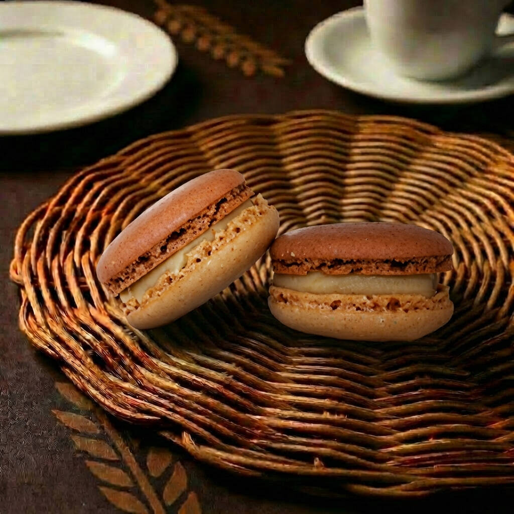 Textura leve e refinada com recheio de caramelo artesanal finalizado com flor de sal. O contraste entre o doce e o salgado proporciona uma experiência marcante e extremamente sofisticada.