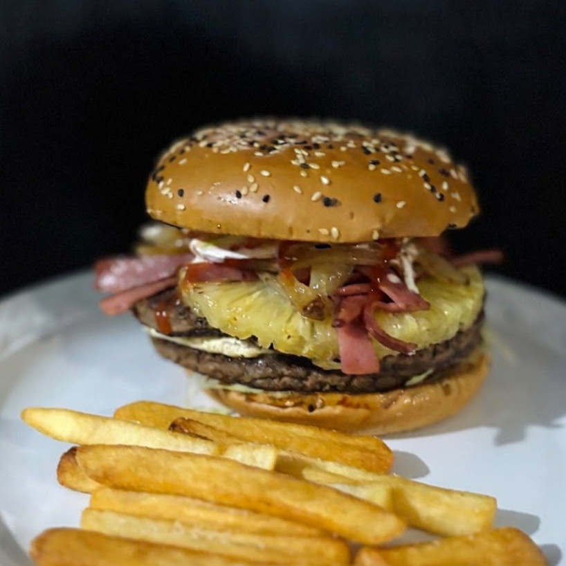 Hamburguesa Hawaiana
