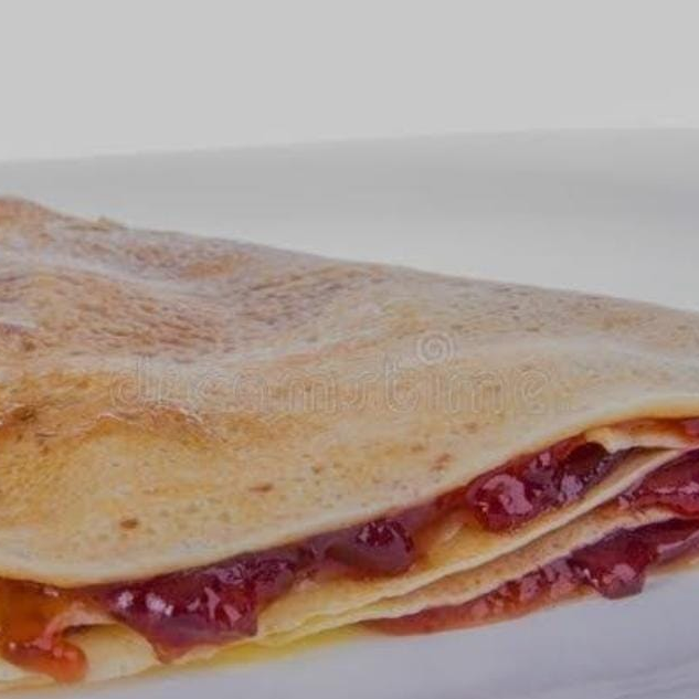 Crepa con Mermelada de Zarzamora