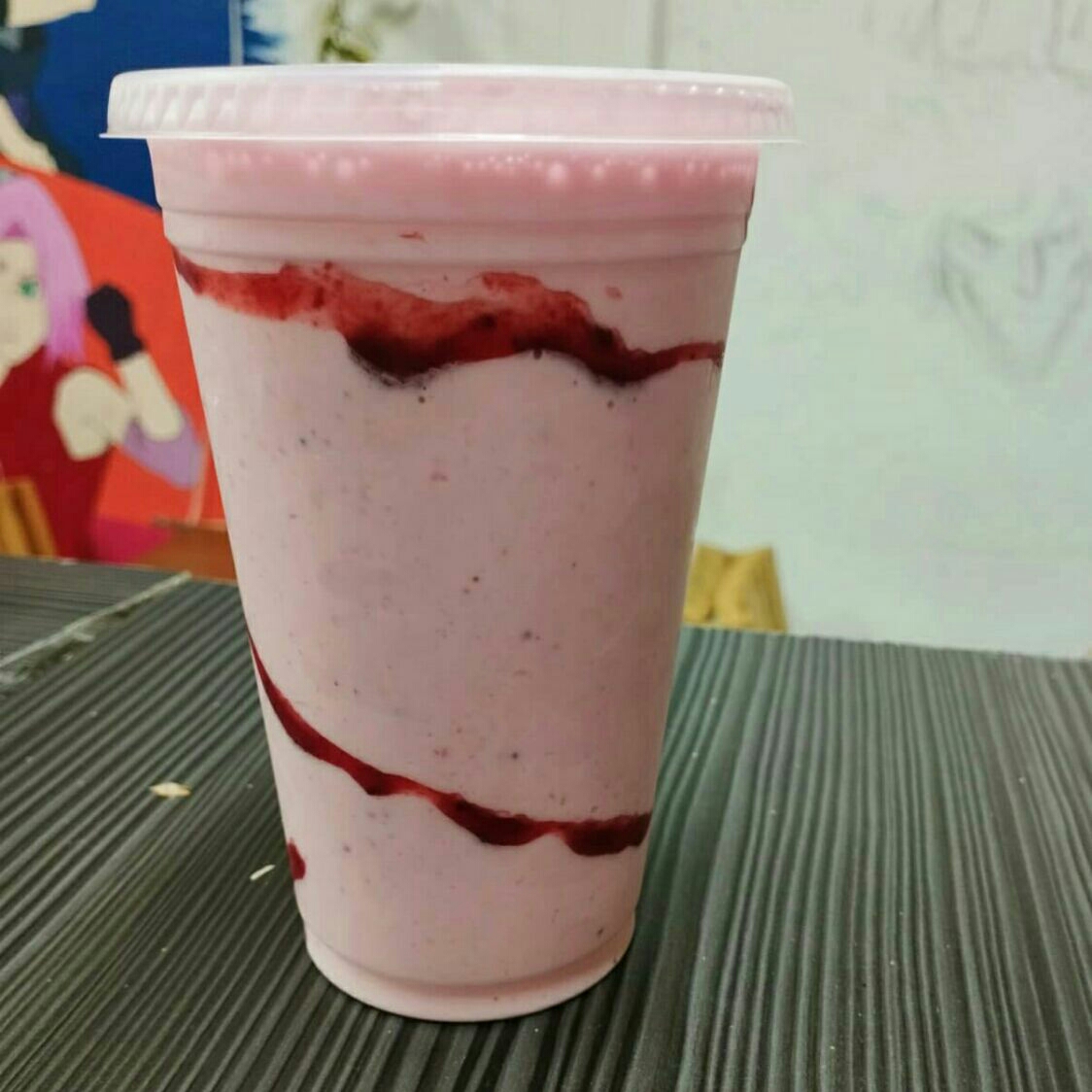 Malteada de Fresa