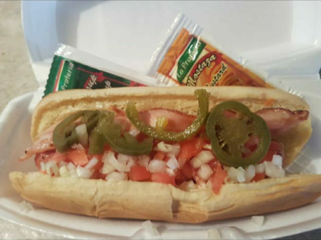 Hot Dog con Tocino
