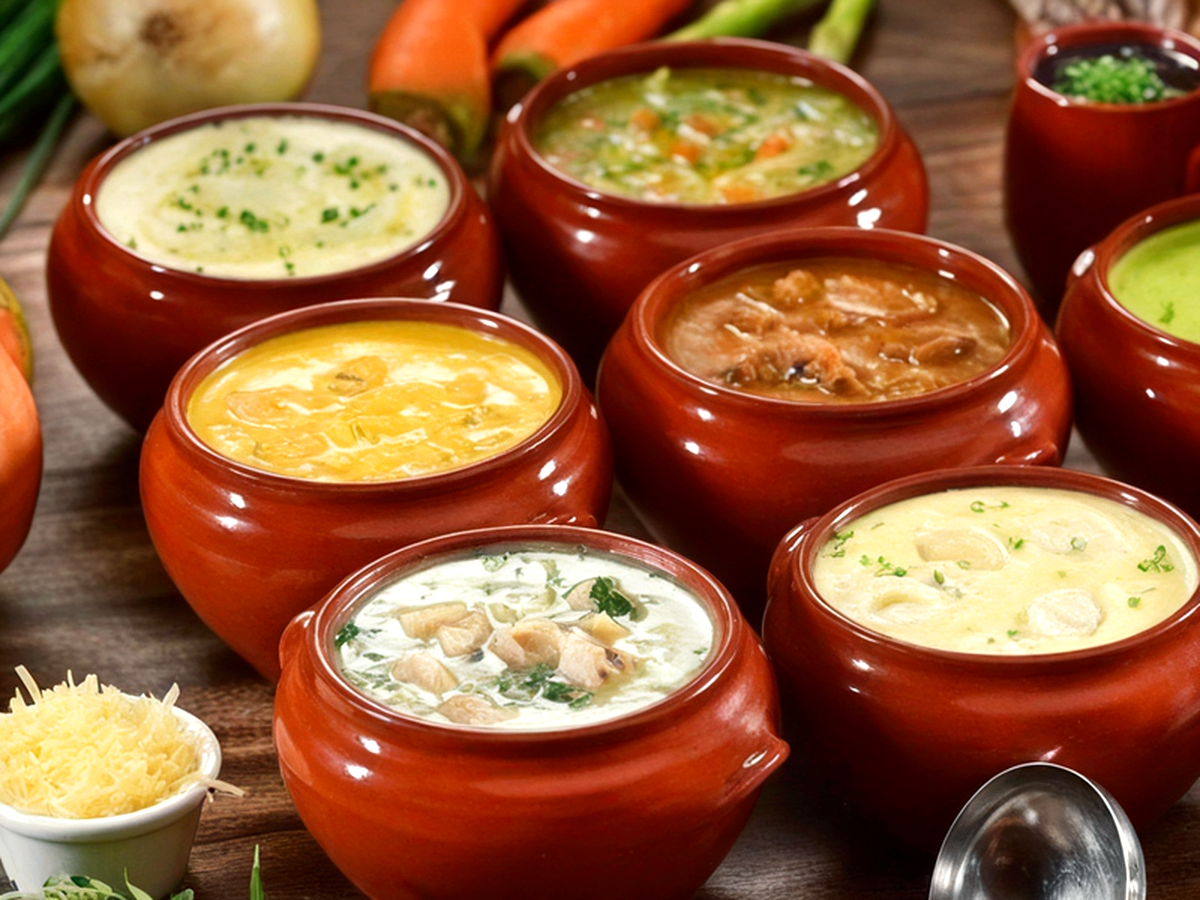 Sopitas - Ervilha,canjica,sopa De Carne,mocotó,canja De Galinha,caldo Verde,caldos E Sopas