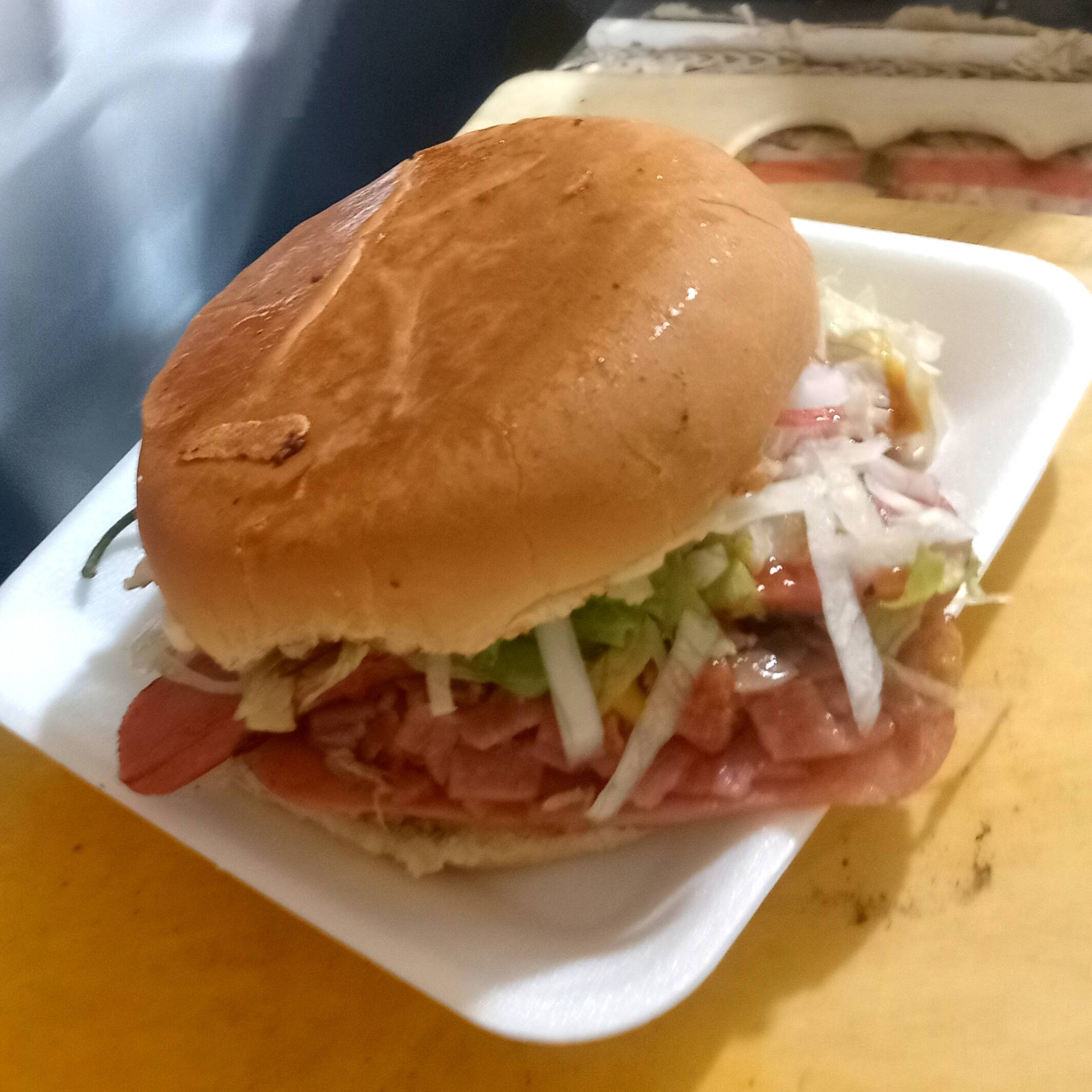 Hamburguesa Hawaiana