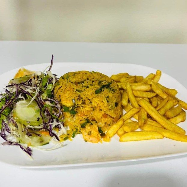 Arroz con Camarones