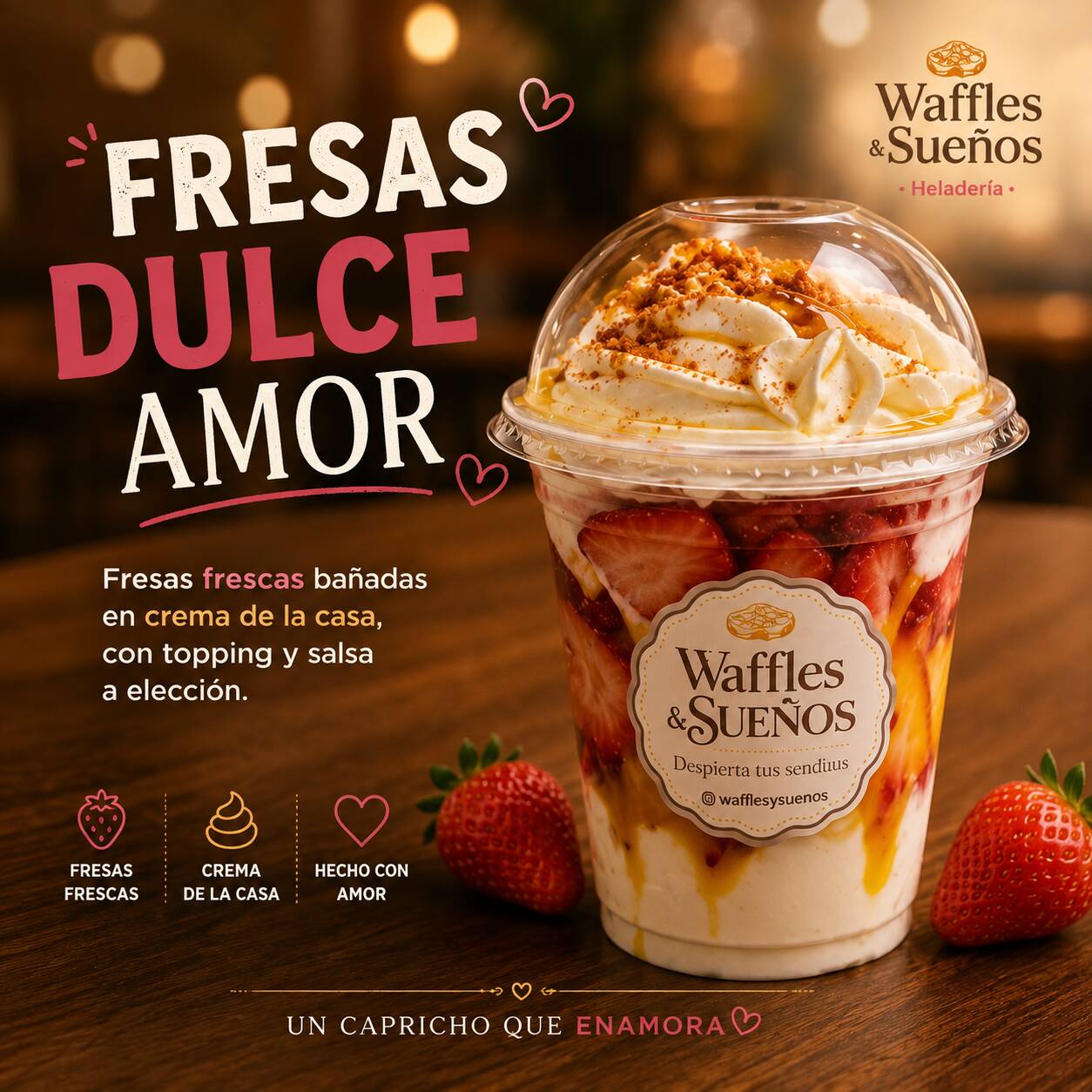 FRESAS DULCE AMOR