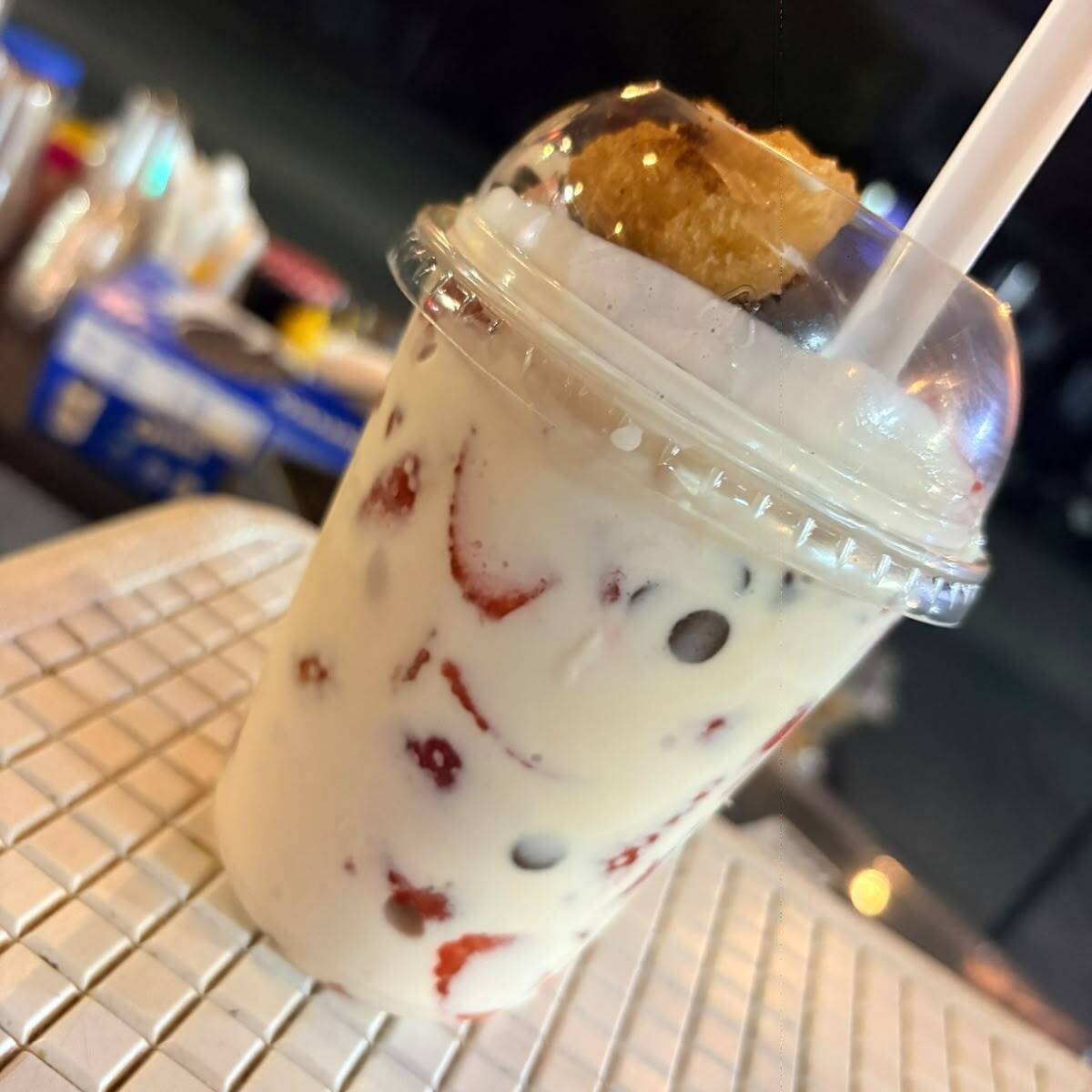 Fresas con Crema Mediano