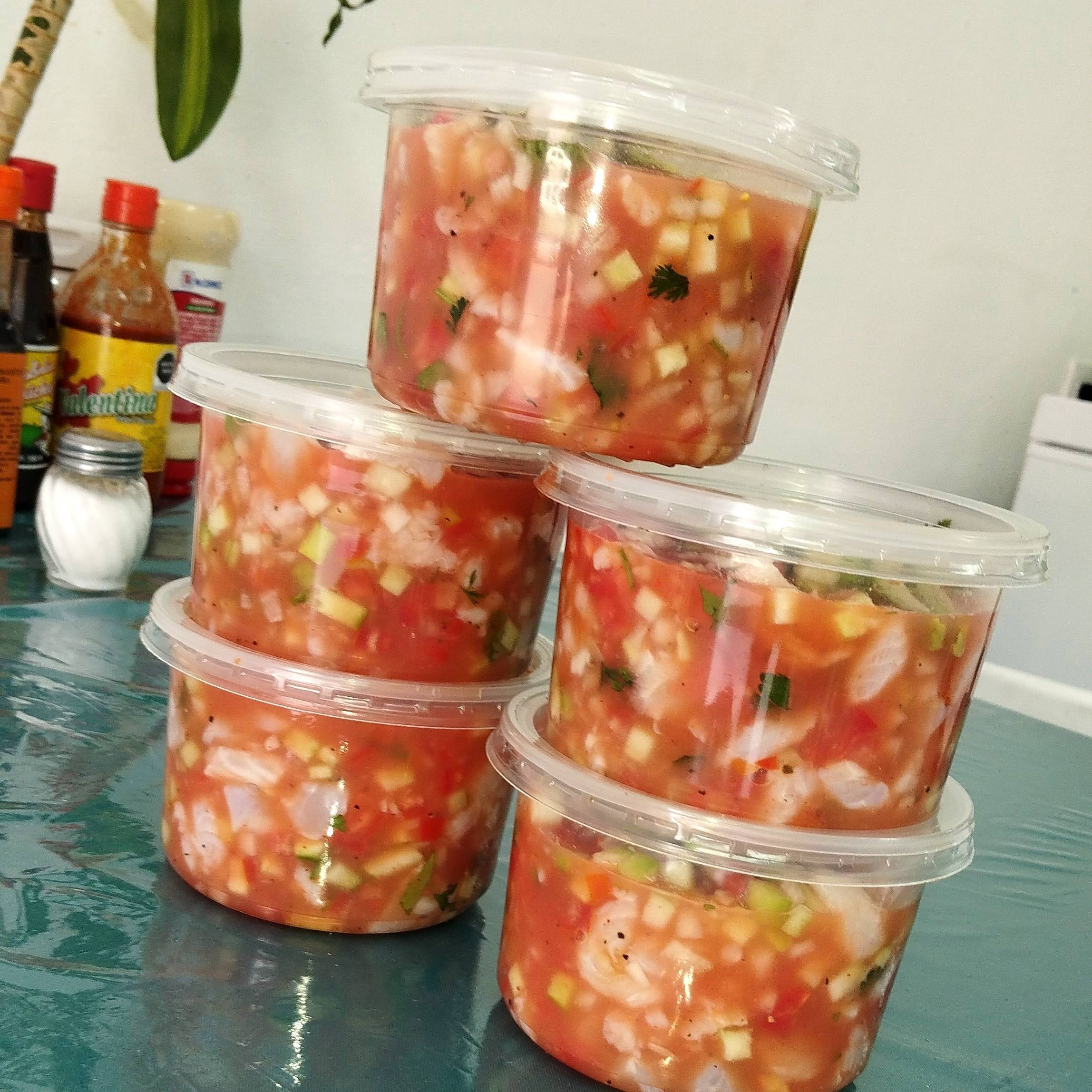 Ceviche de Pescado Medio Litro
