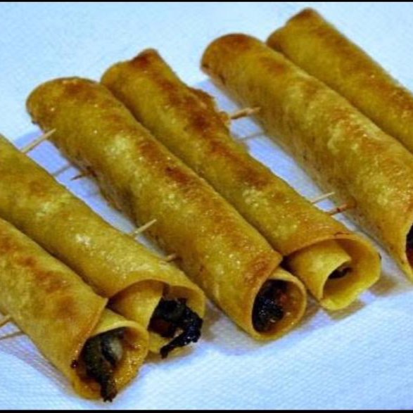 Taco Dorado de Rajas