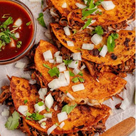 Orden de 4 Tacos de Birria sin Queso