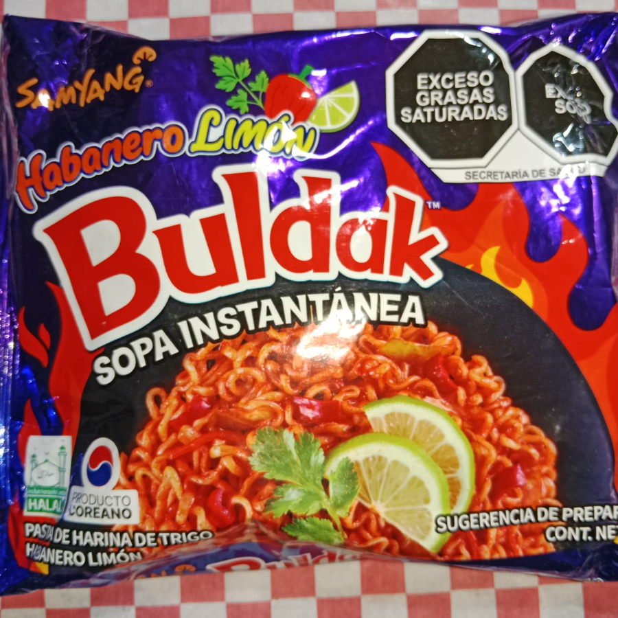 Ramen Buldak Habanero Limon