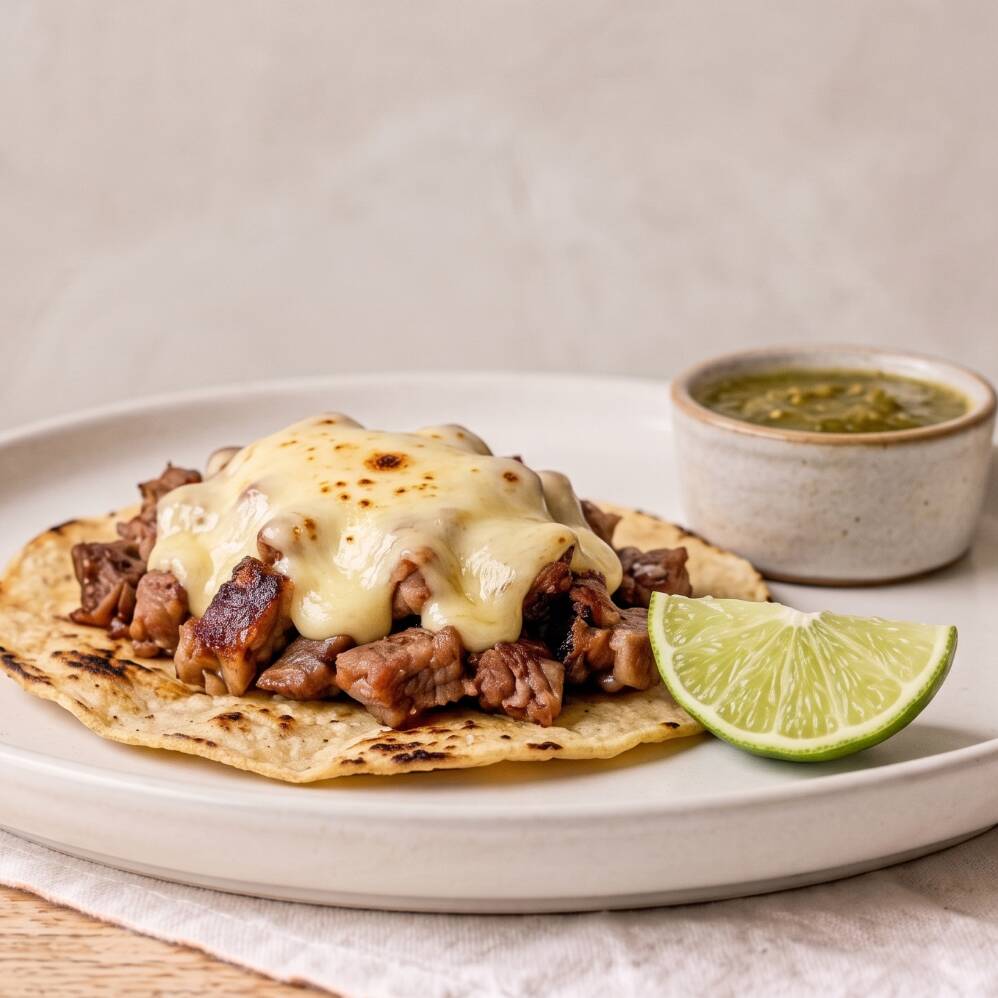 Tacos con Queso
