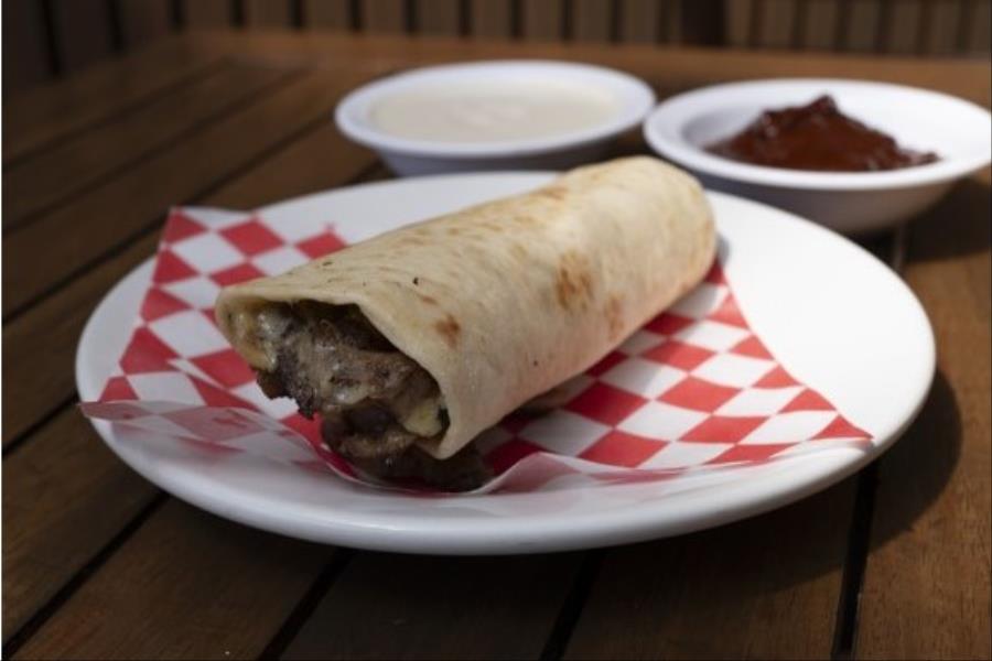 TACO ARABE SIN QUESO