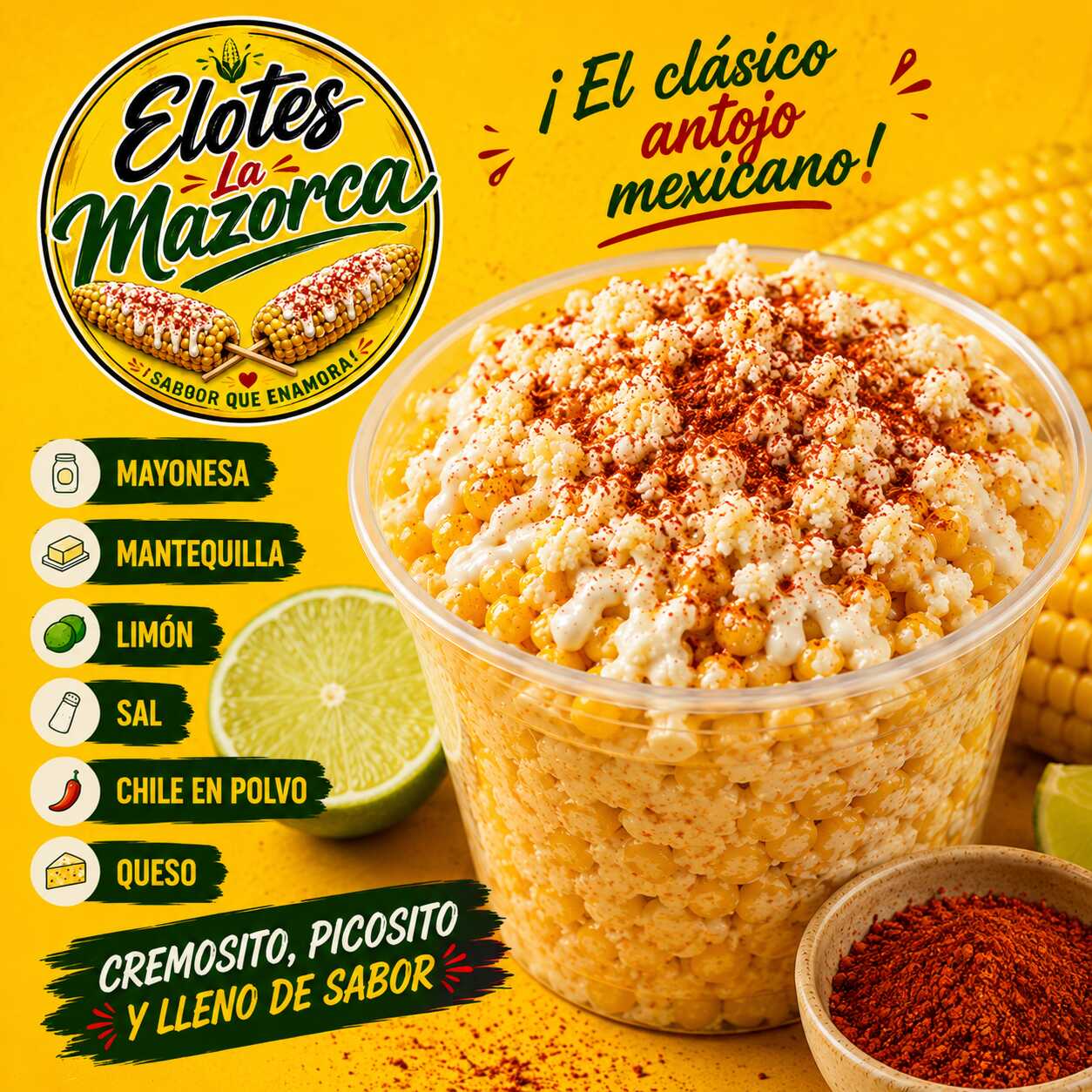 Esquite blanco 1/2 lt