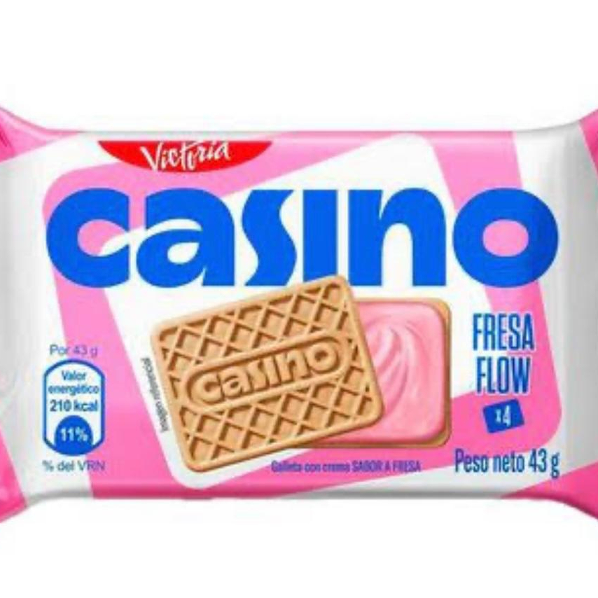 Galleta Casino de Fresa