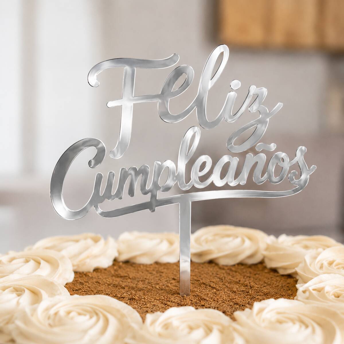 Feliz Cumpleaños Plateado