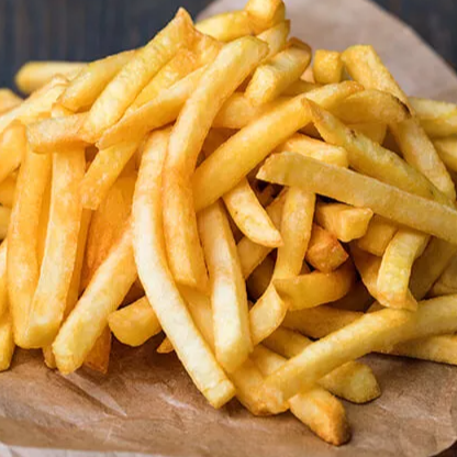 Porção de 500g de batata frita e queijo parmesão