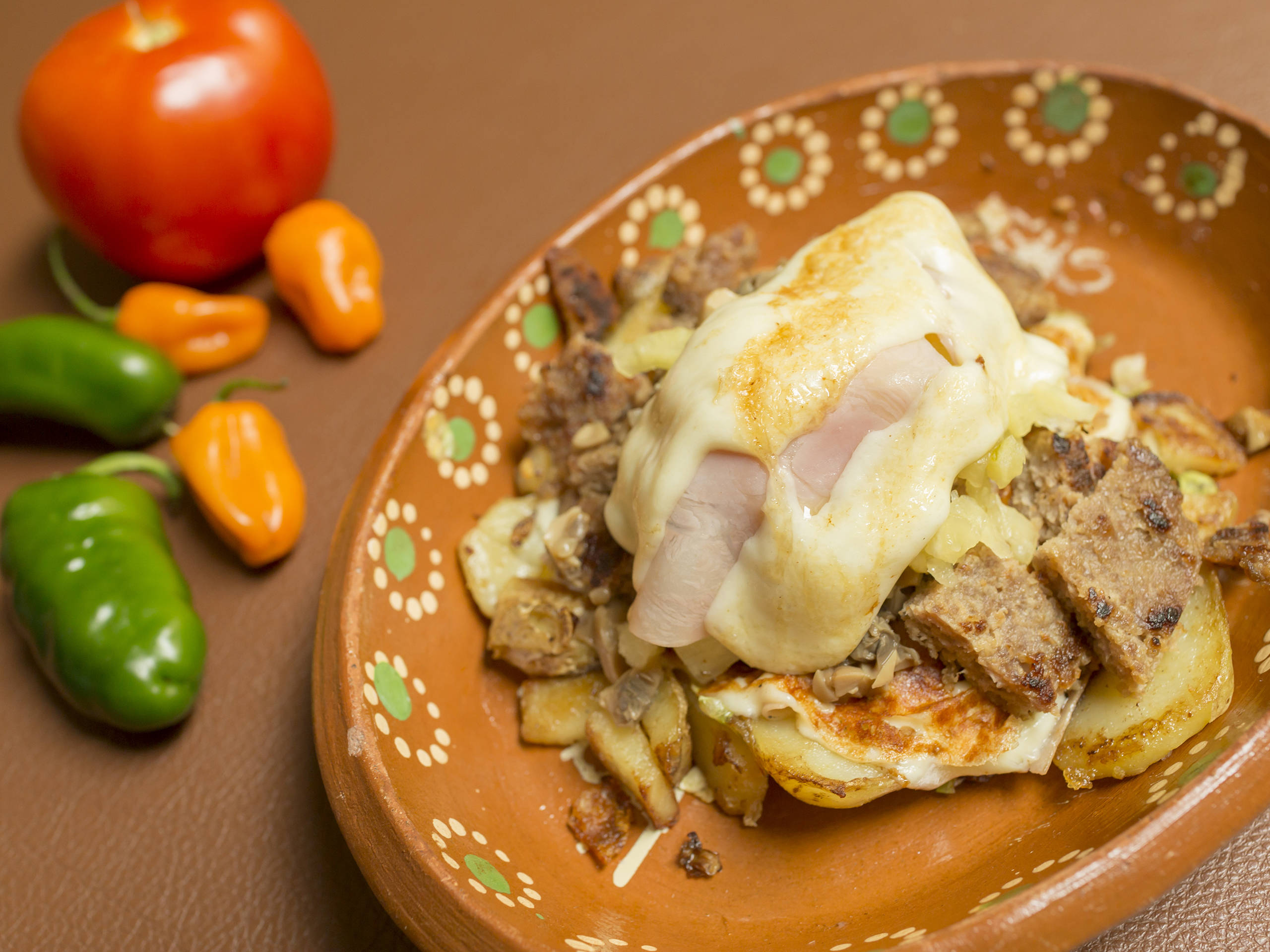 Papa Rellena con Res
