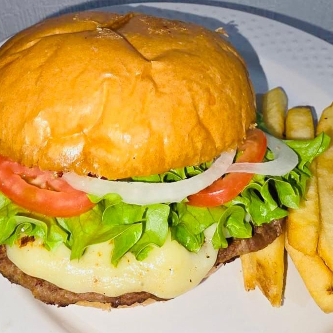 Hamburguesa de arrachera