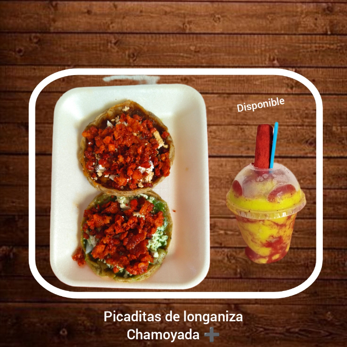 🔥🔥 COMBO DE PICADITAS LONGANIZA +CHAMOYADA🔥🔥