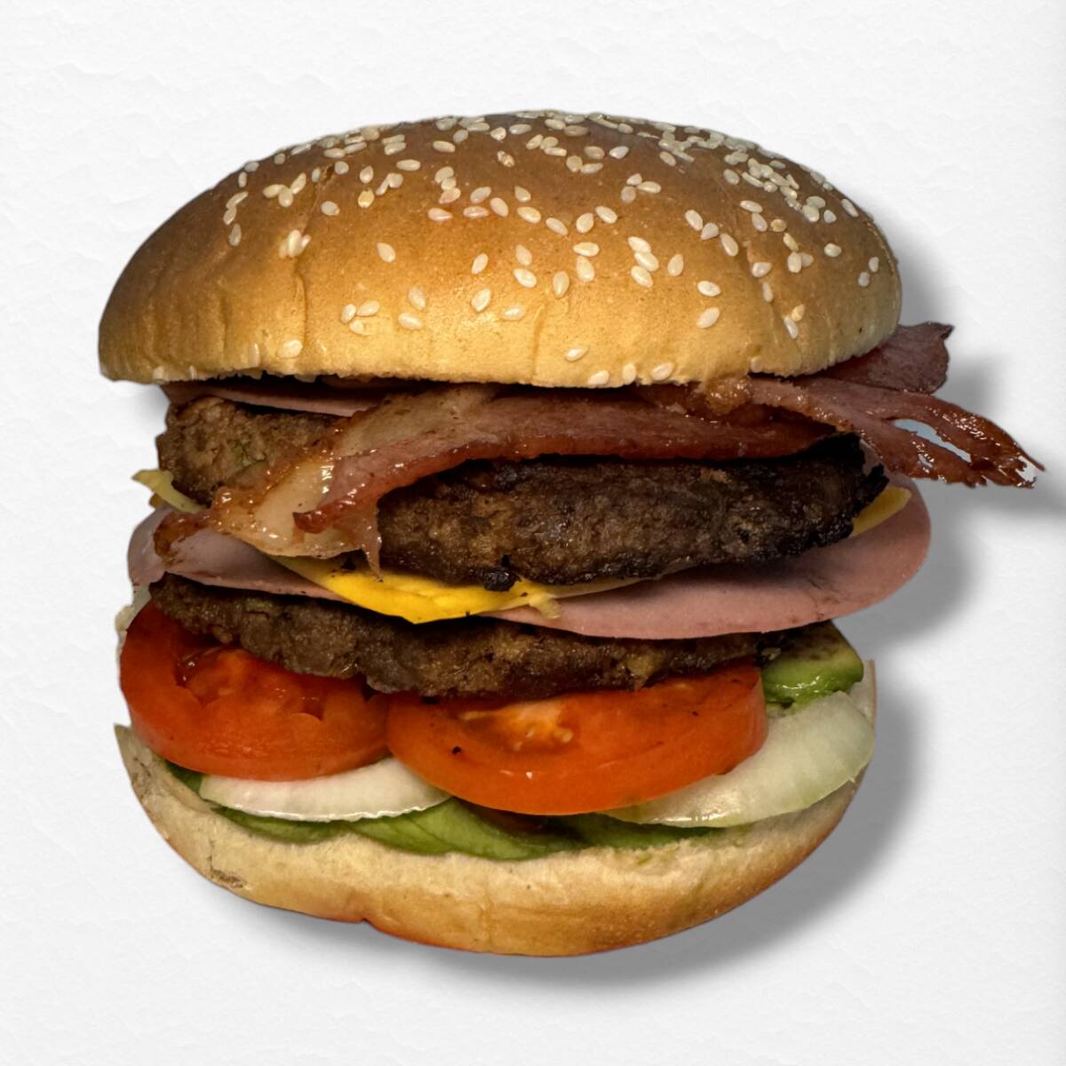 Burger Doble Tocino