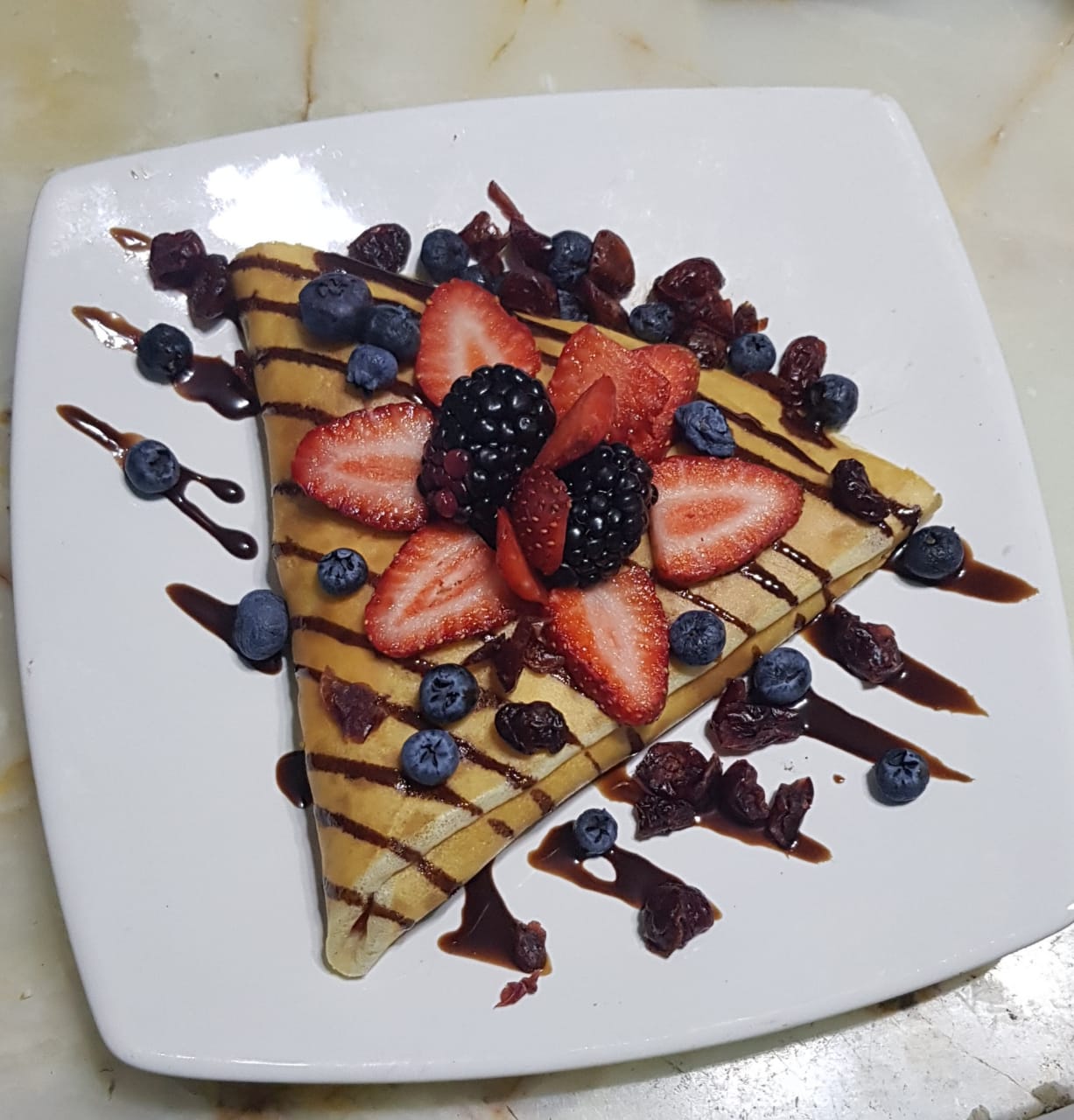 Crepa de Frutos Rojos