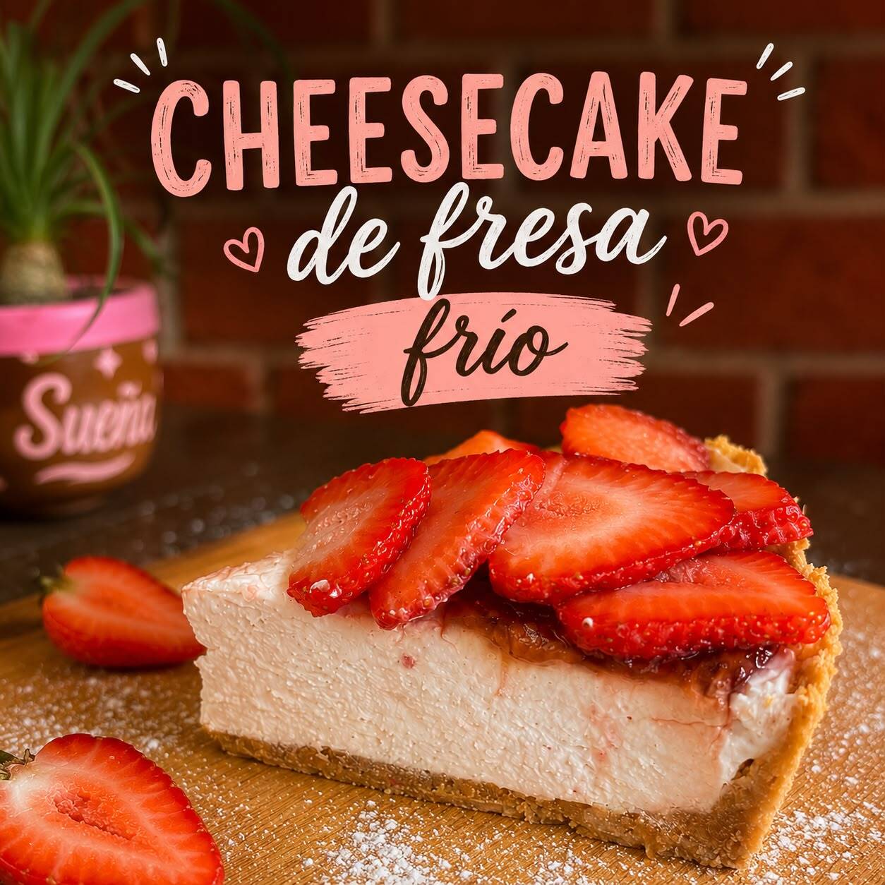 Cheesecake de Fresa