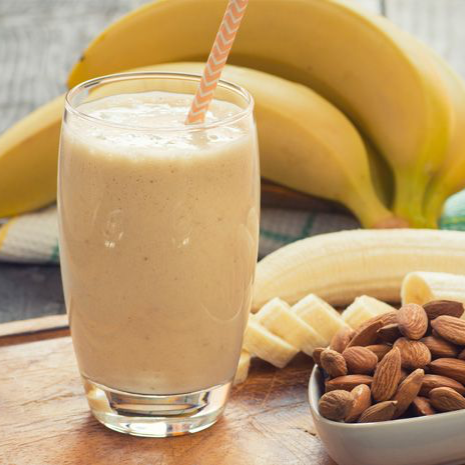 Licuado de plátano 500 ml Leche almendras