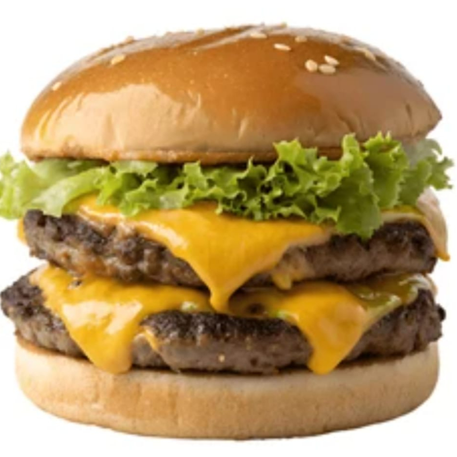 Hamburguesa Doble Queso Doble Carne