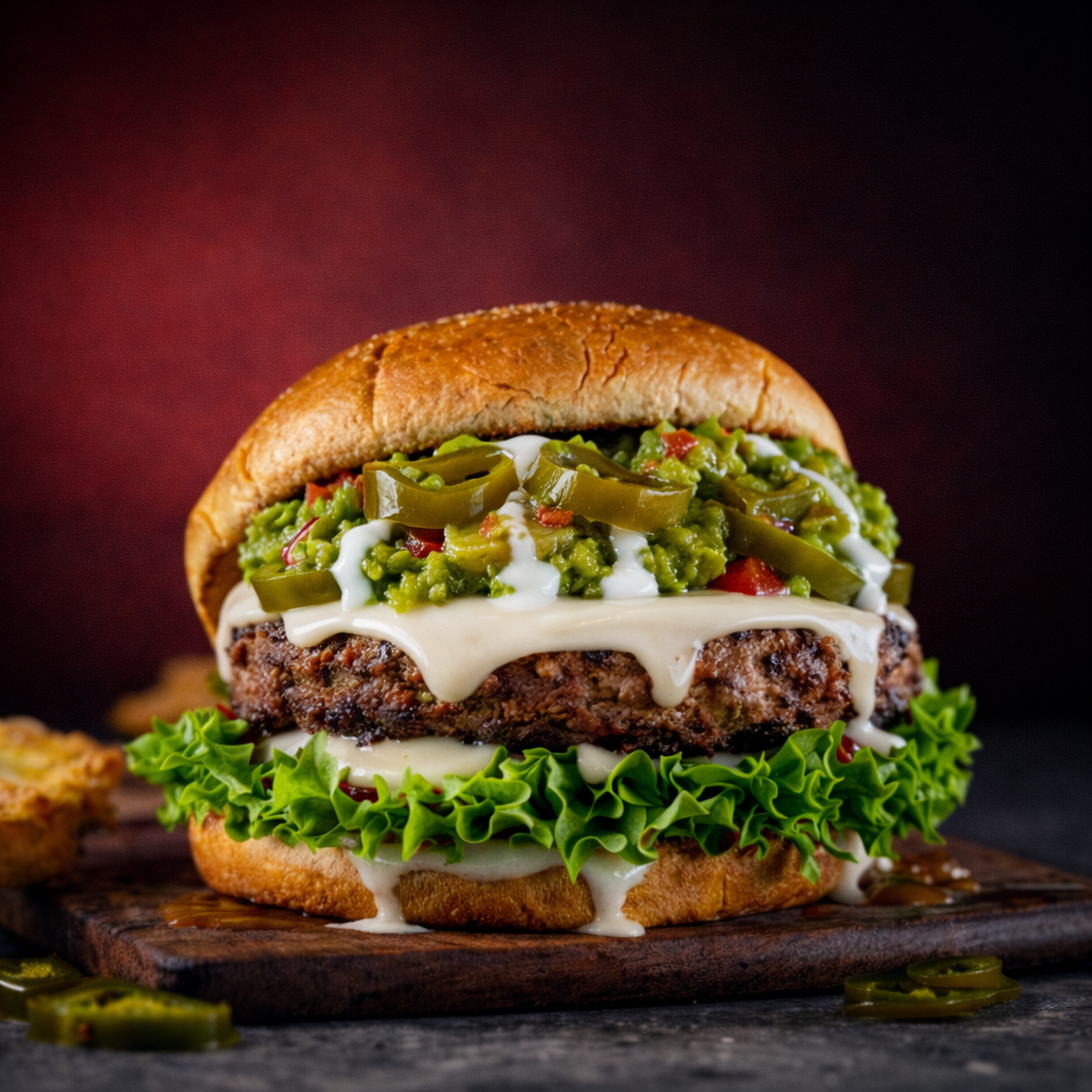 Veg monterrey burger