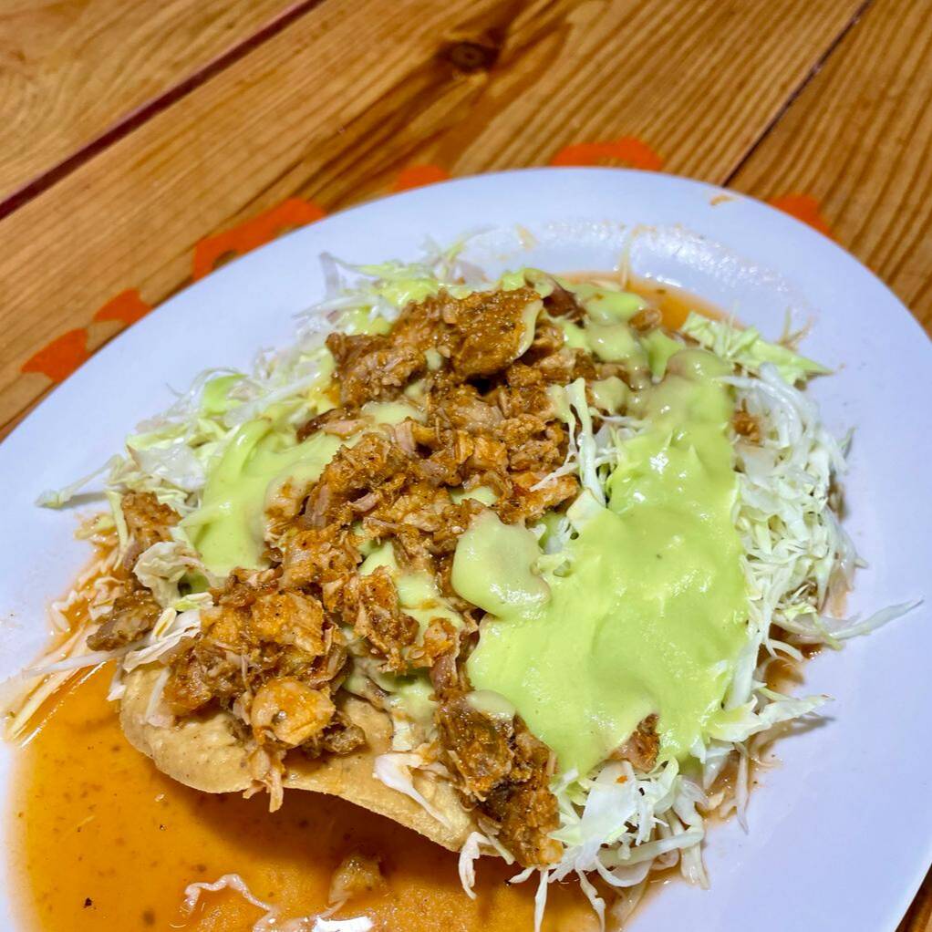 Tostadas de Carnitas
