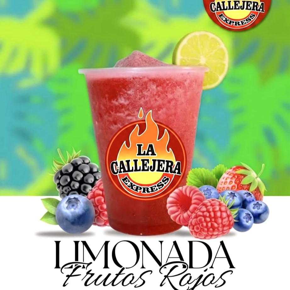 Limonada de Frutos Rojos en Agua