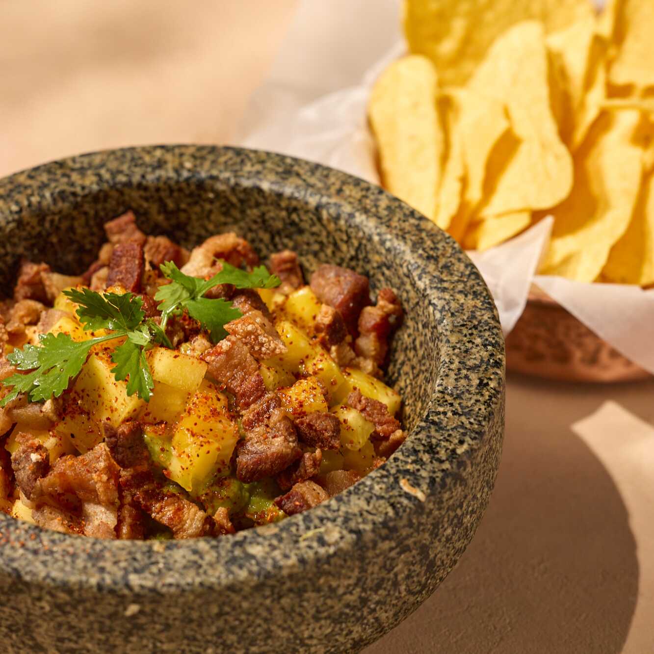 Molcajete Delirio de Chicharrón
