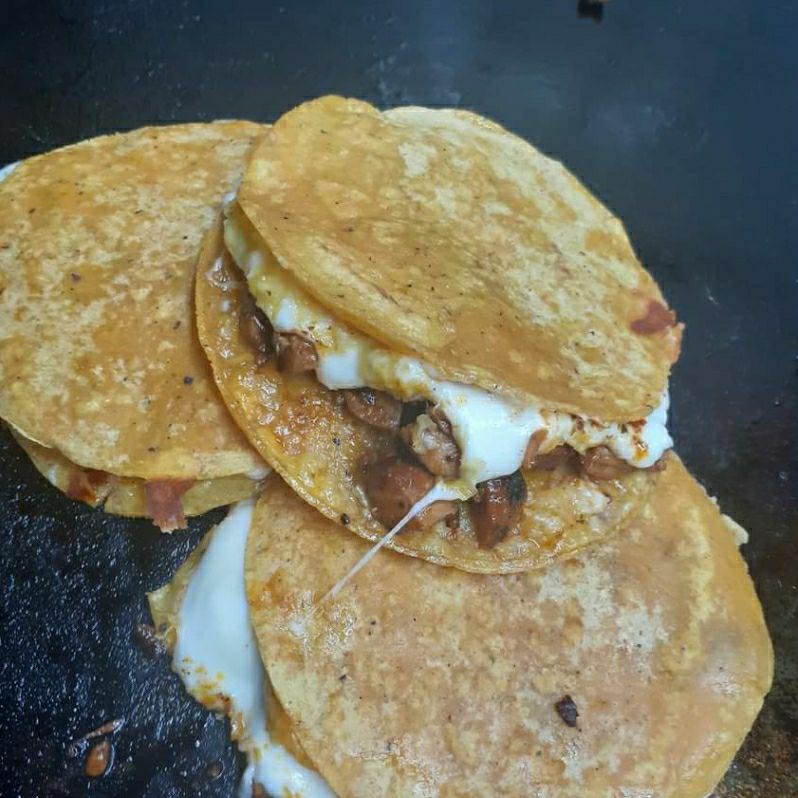 3 quesadillas de Tripíta