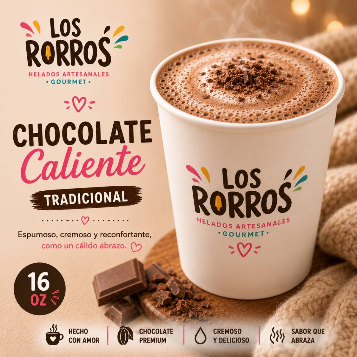 CHOCOLATE CALIENTE TRADICIONAL