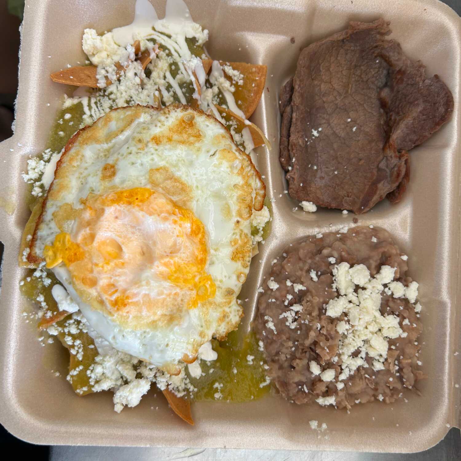 Chilaquiles verdes