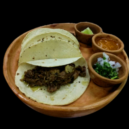 TACOS DE BARBACOA 3 PZ
