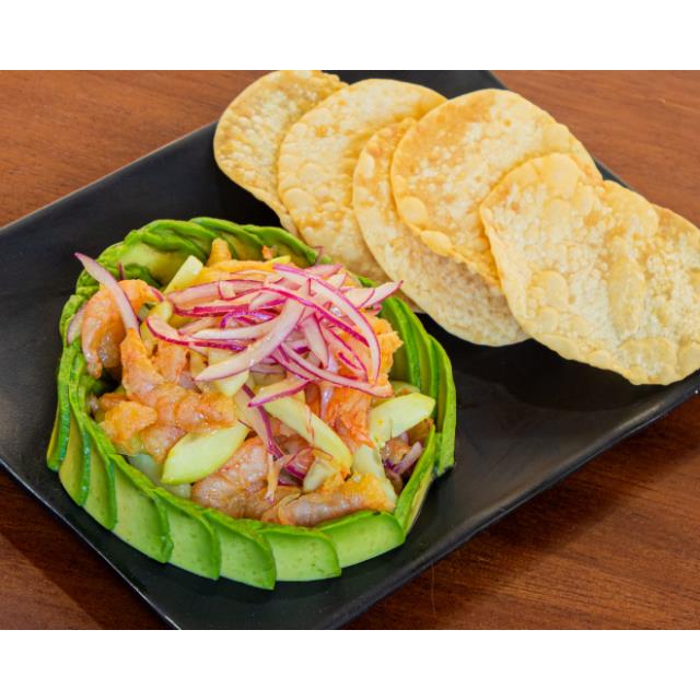 Aguachile Kingu - Camarón y Mango Hab.