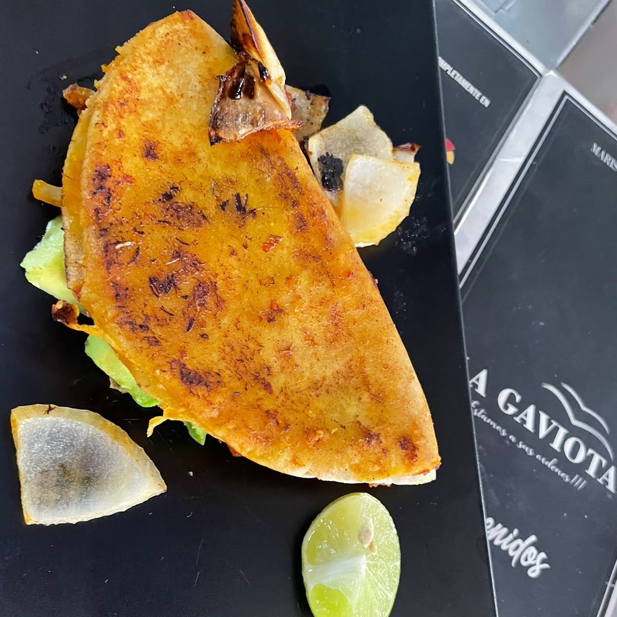 TACO DORADO DE MARLYN ESTILO BARBCOA