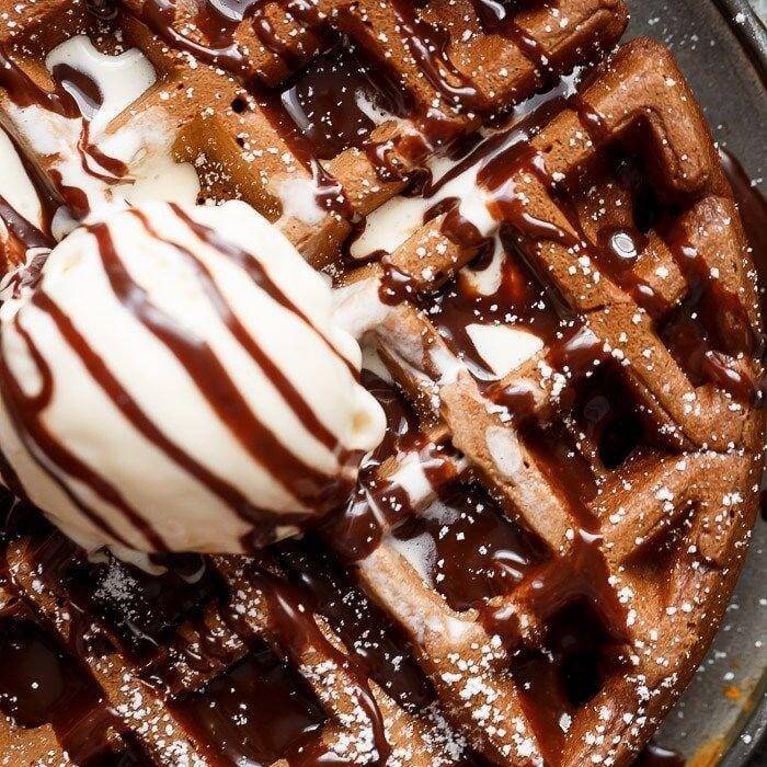 Waffle Nutela Chocolate Hersheys